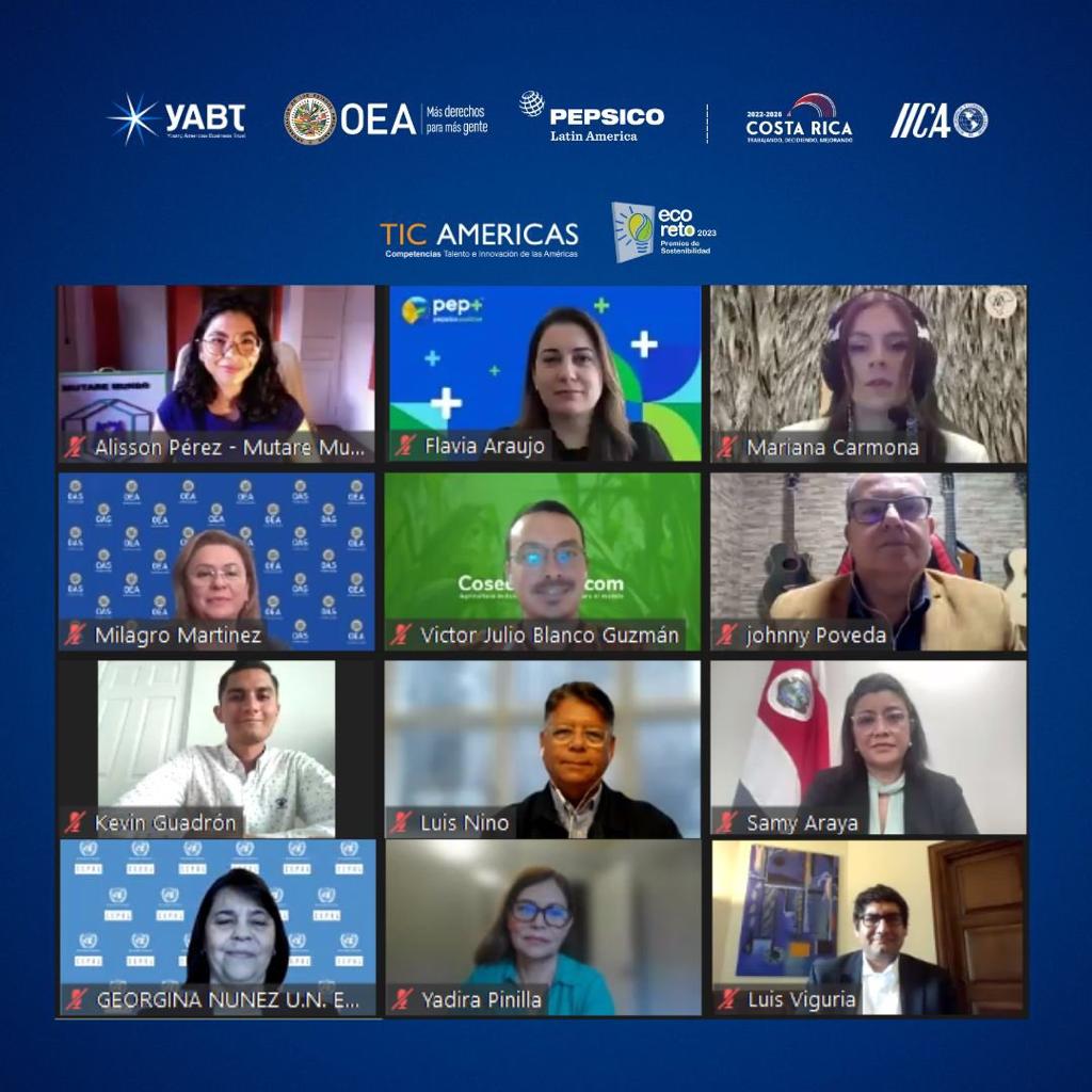 Evento de las Finales de la presente edición del Programa Competencias Talento e Innovación de las Américas (TIC  Americas), organizado por el Young Americas Business Trust de la OEA